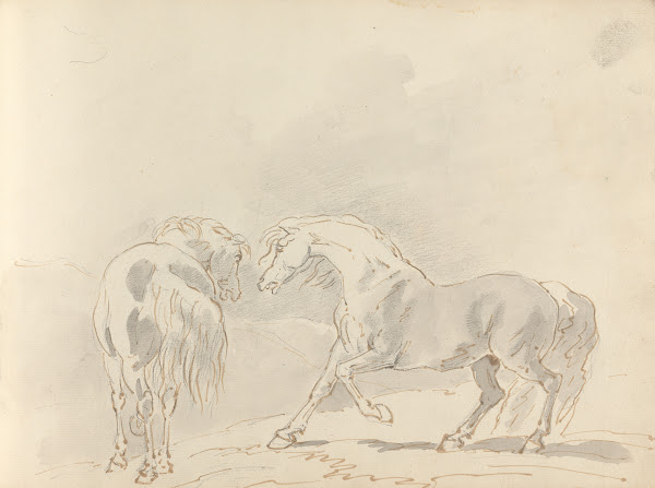 Fourty three Studies of Horses and Riders Pl30 1787
