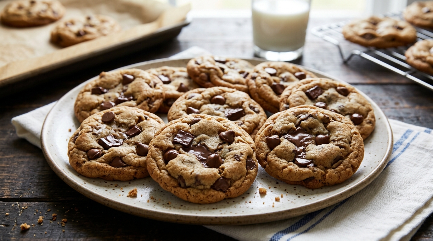 Chocolate Chip Cookies Recipe – Soft, Chewy & Perfect Homemade Treat