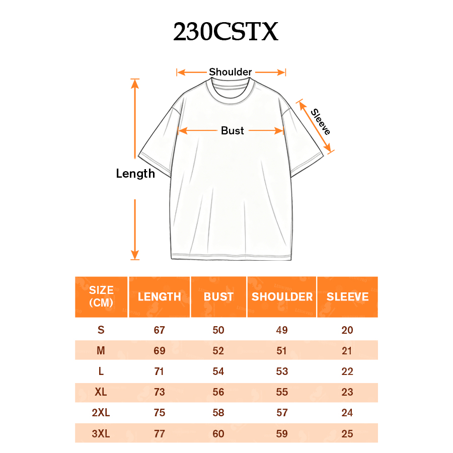 2D 230 Solid Color T-shirt