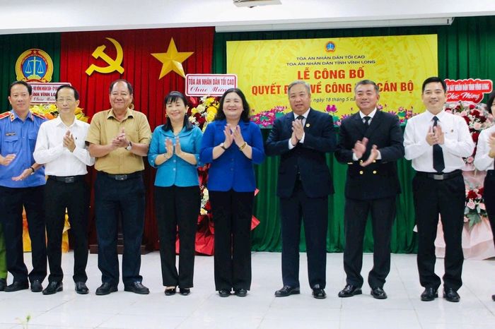 Vĩnh Long có tân Chánh án - Báo Công Lý