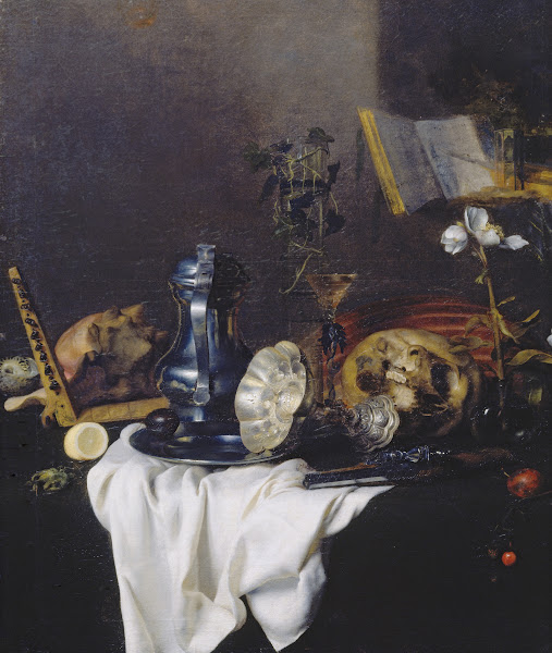 Vanitas Still Life ca 1650