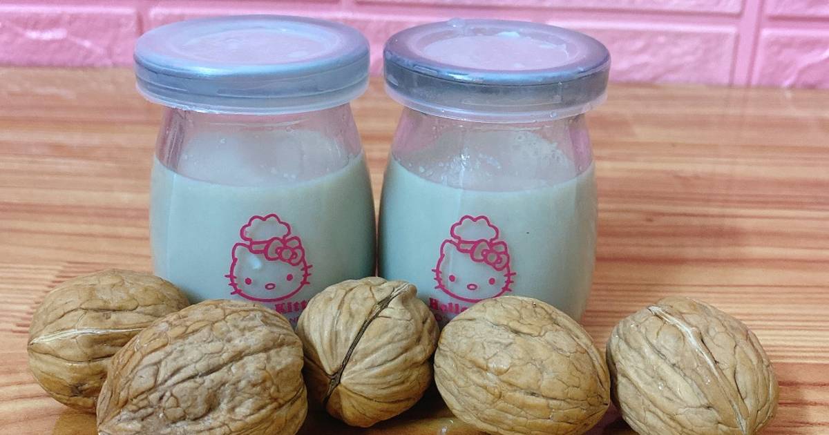 Sữa óc chó cho bé