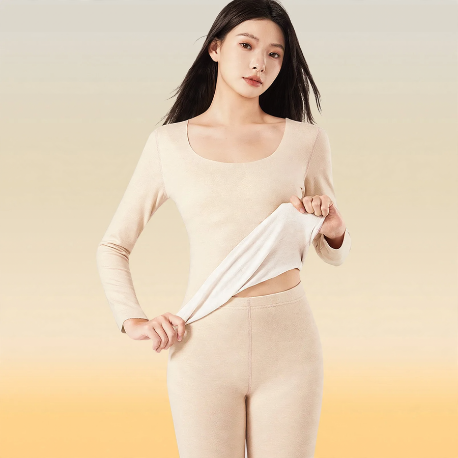 Thermo Underwear Set made from Wool and Silk