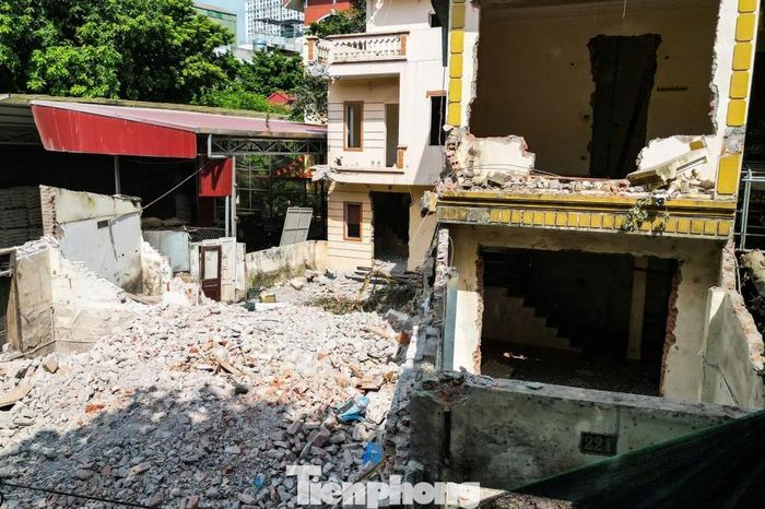 Hình ảnh khu dân cư Nhân Chính trước ngày mở đường Vành đai 2,5 - Báo Tiền Phong