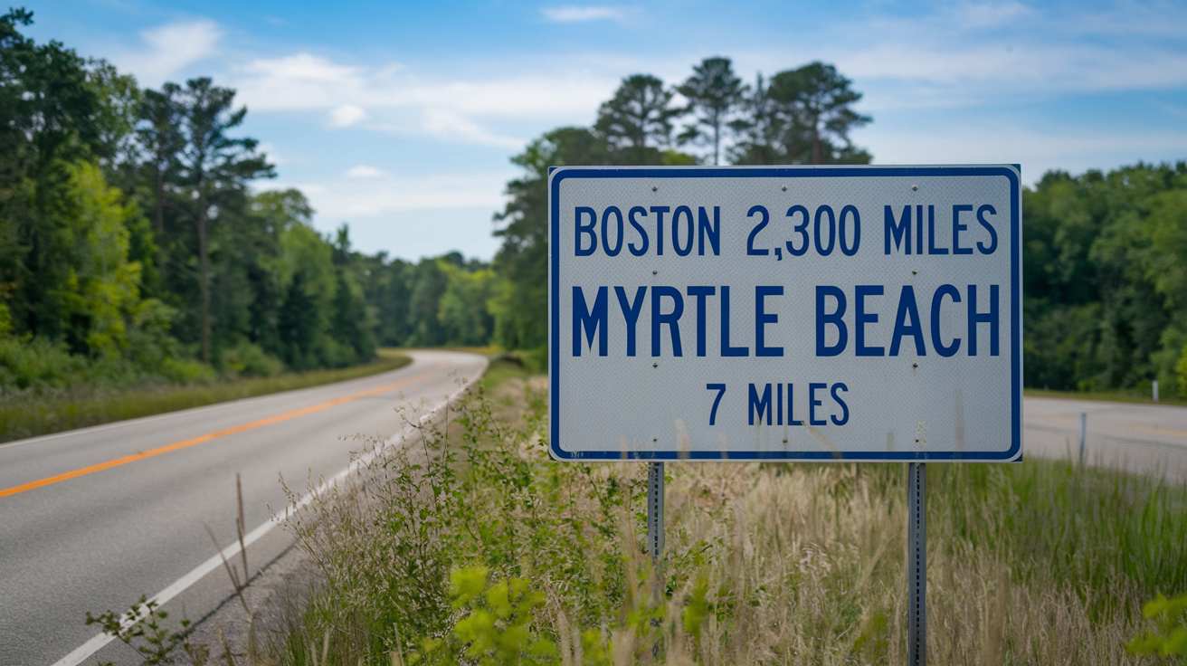 How Far Is Boston to Myrtle Beach? Distance & Travel Tips