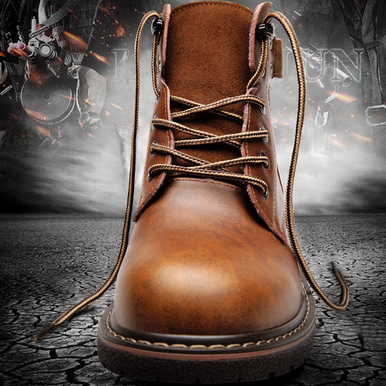 Men's Martin Boots, insulated, English design