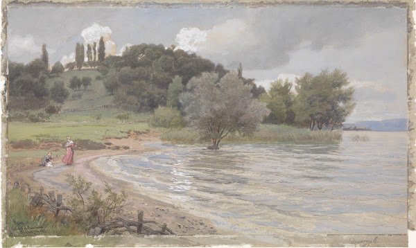 Arenenberg at Ermatingen Bodensee 1879
