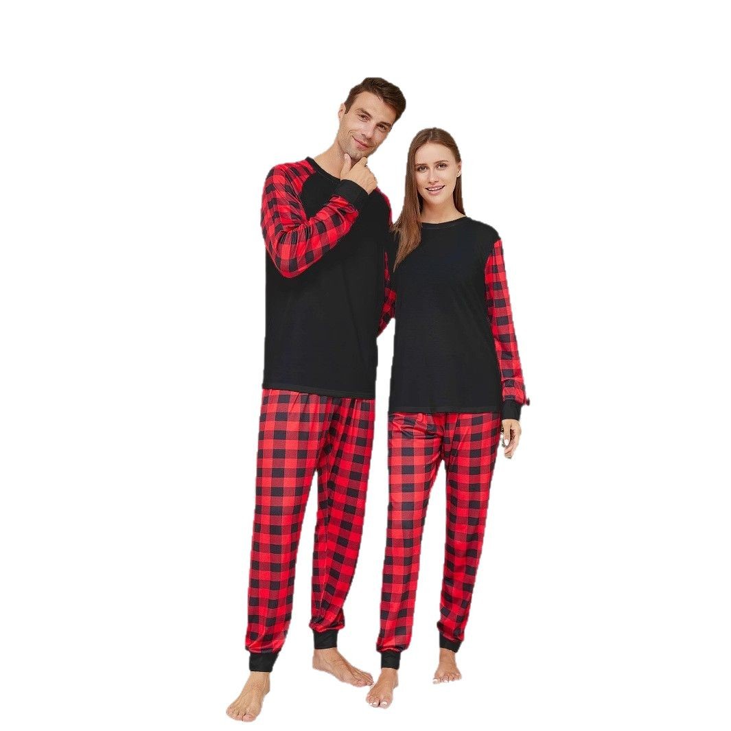 Christmas pajama set for the whole family, checked