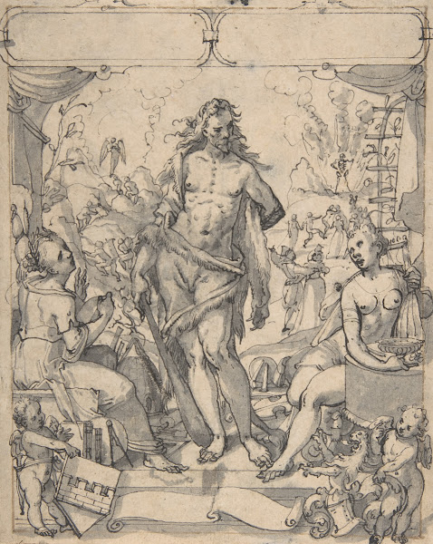 Study for a Stained Glass Window late 16thearly 17th century