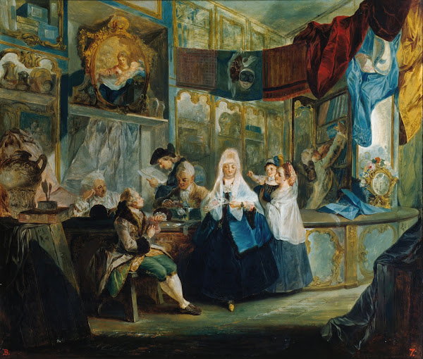 The Shop of anticuarian Geniani 1772