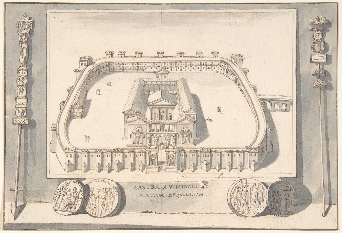 A Reconstruction of a Castle on the Viminal Hill at the Esqualine Gate before 17