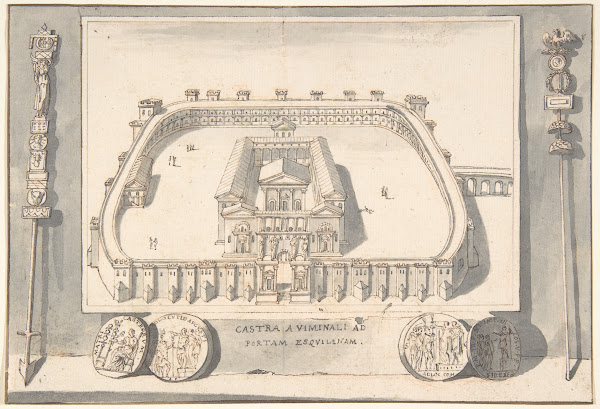 A Reconstruction of a Castle on the Viminal Hill at the Esqualine Gate before 17