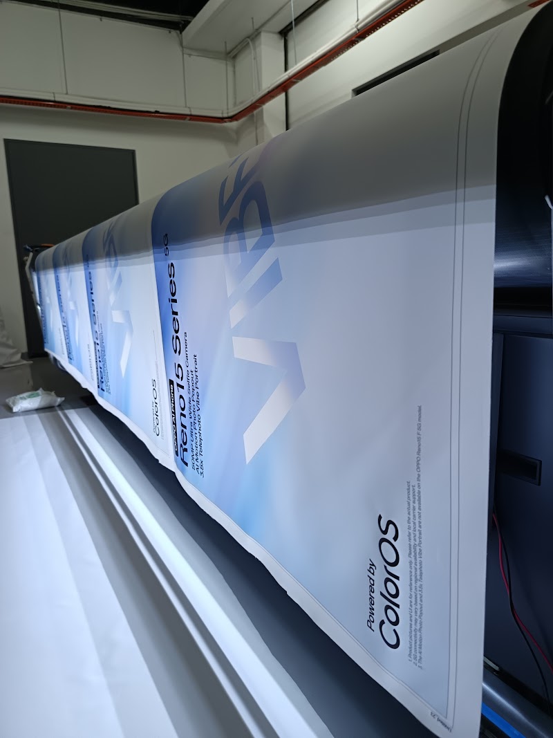 Fabric Lightbox Display