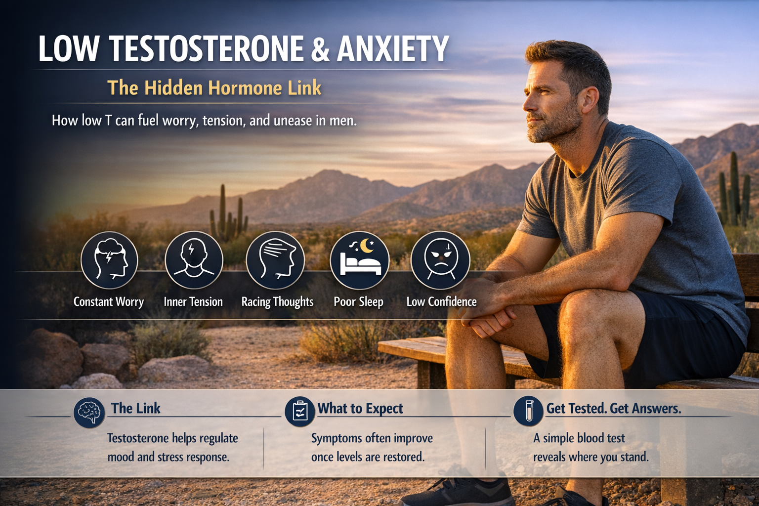 Can Low Testosterone Cause Anxiety? The Link Explained