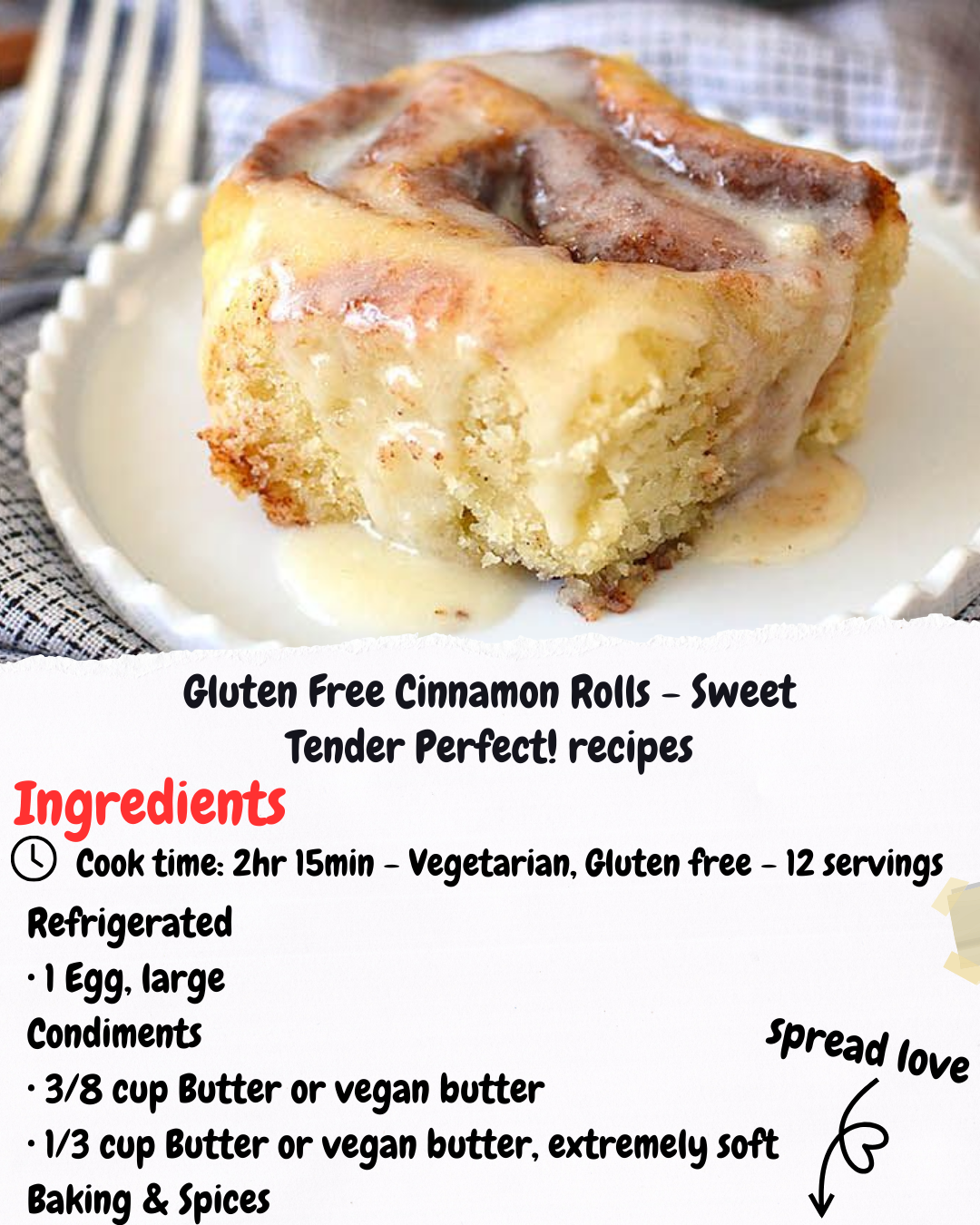 Gluten Free Cinnamon Rolls - Sweet Tender Perfect! recipes