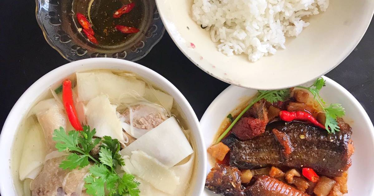 Cá chạch kho tép mỡ
