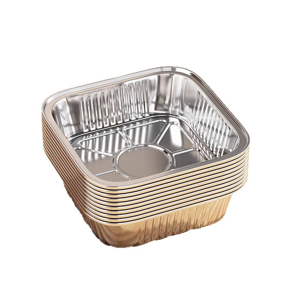 Silicone baking paper and aluminum foil for air fryers