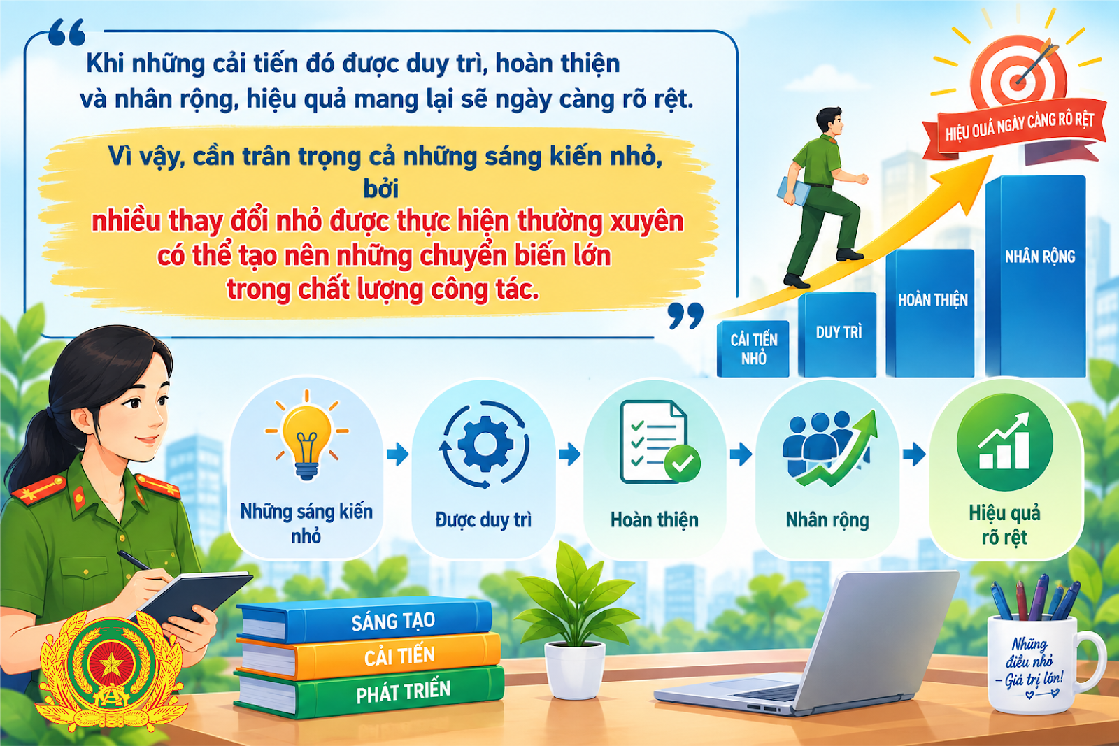 Sáng kiến nhỏ - hiệu quả lớn