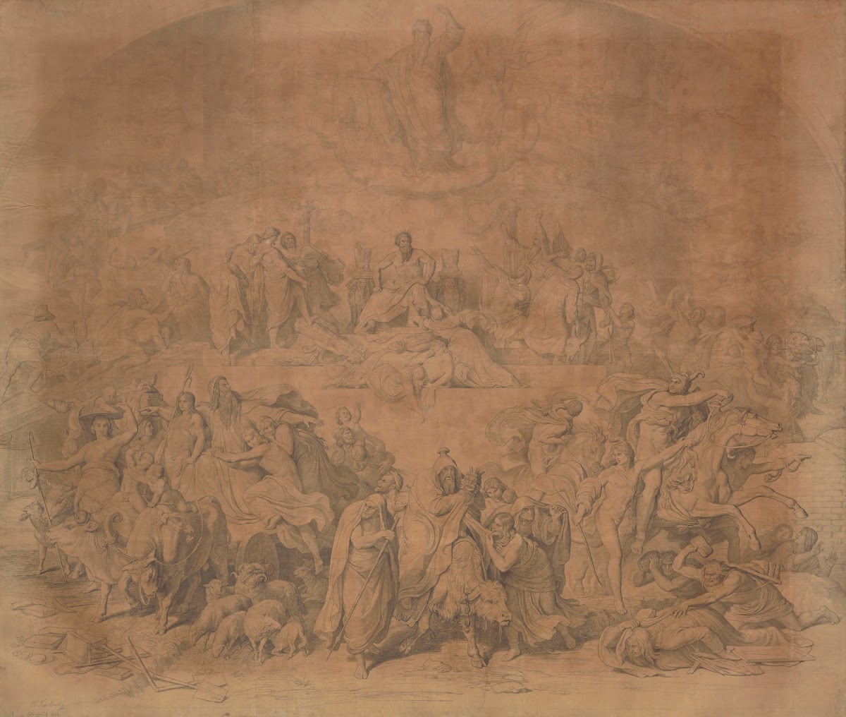 The Dispersion of People 1844