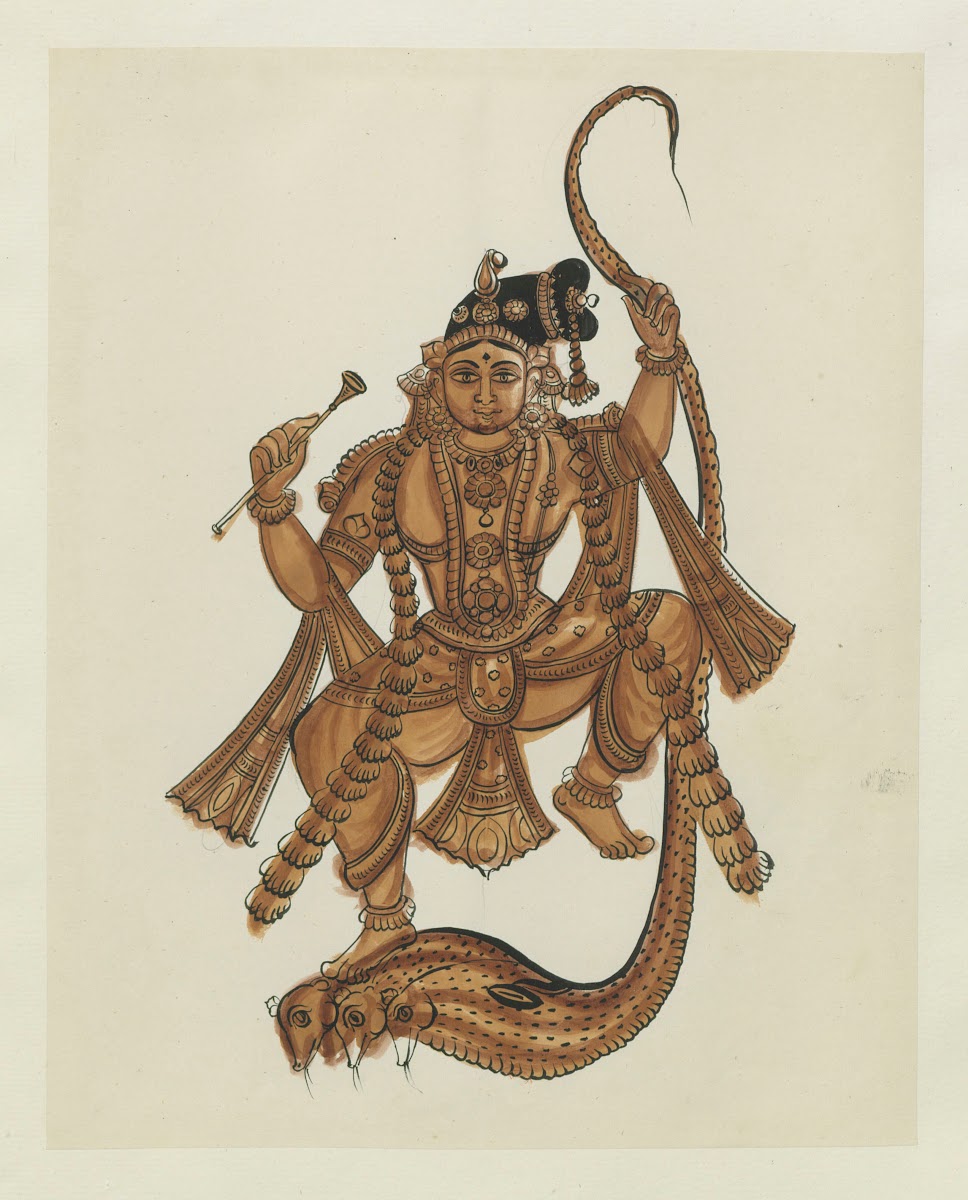 Paintings from the Chidambaram Shrine Pl106 1820 1830