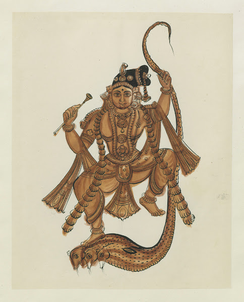 Paintings from the Chidambaram Shrine Pl106 1820 1830