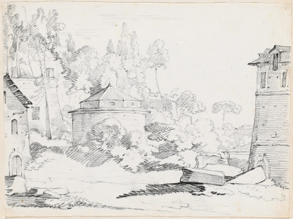 Landscape with the Church of San Teodoro 1744 1750