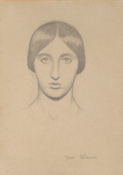 Head of a Woman Study for a mural in the Church of Saint Paul Nîmes 184649