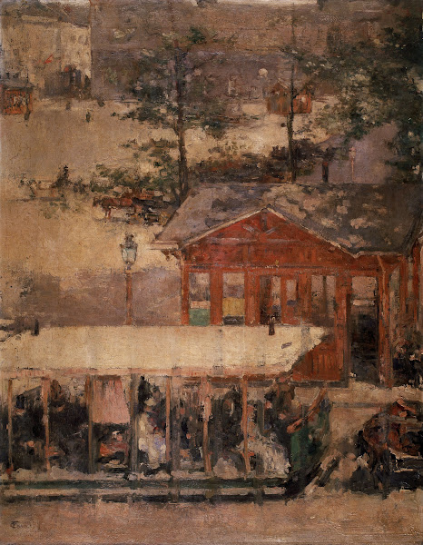 The Place Rogier in Brussels 19th century