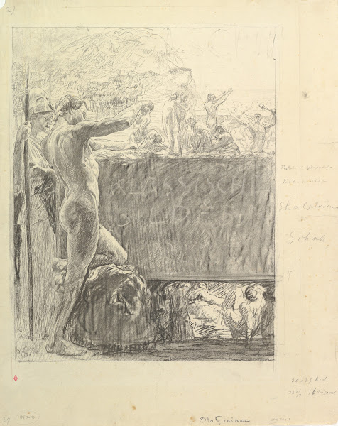 Cover design for Klassischer Skulpurenschatz late 19th century