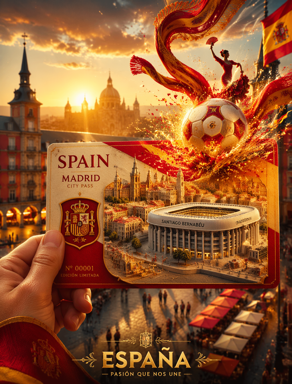 España diseña un pase soleado