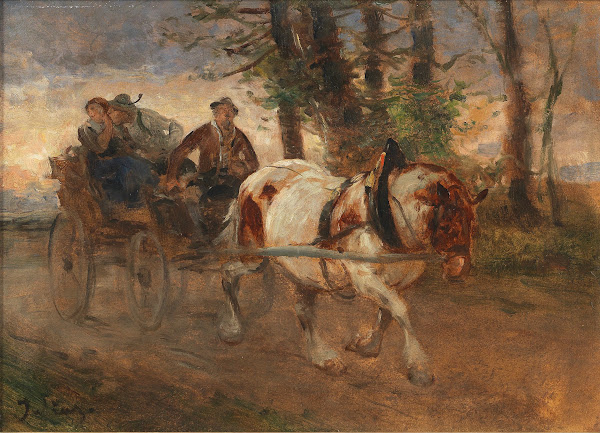 Auf der Heimfahrt
