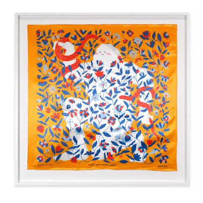 Keep Your Enemies Closer Silk Scarf