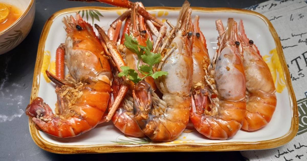 Tôm càng xanh nướng muối ớt