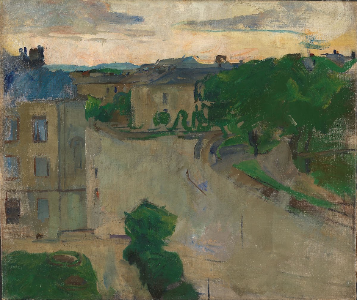 View from my Balcony Hansteensgate 1915