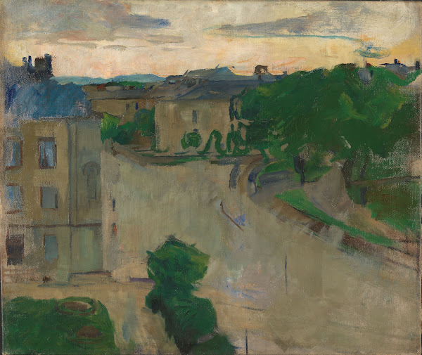 View from my Balcony Hansteensgate 1915
