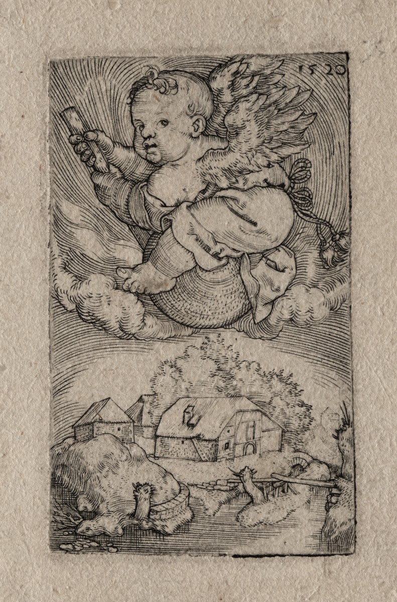 Genius Riding on a Ball 1520