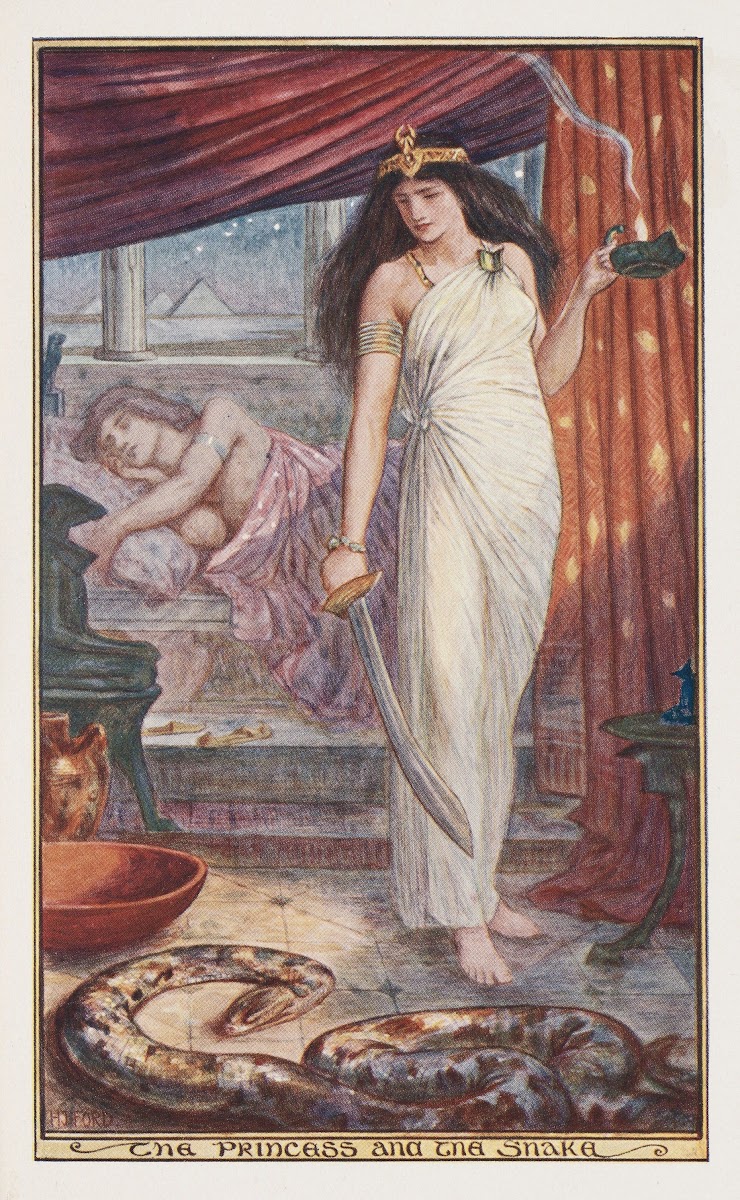 The princess and the snake 1904