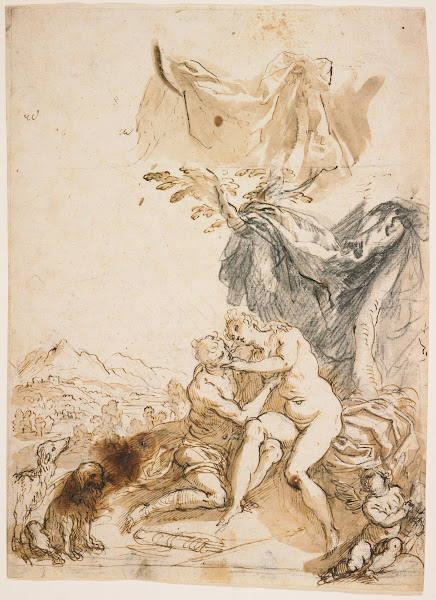 Venus and Adonis c 1620