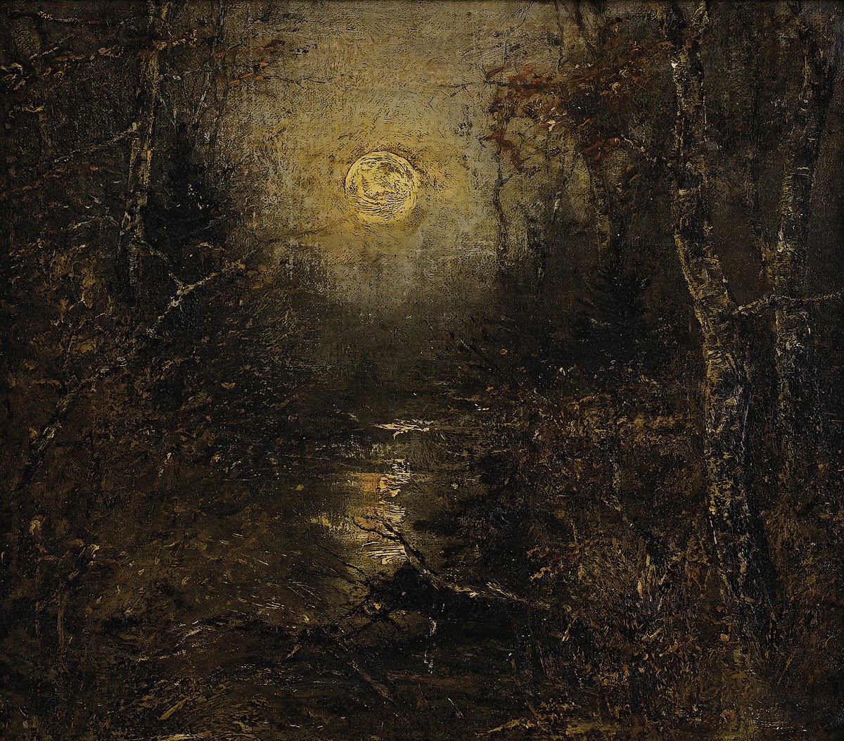 Moonlight Reflecting on Water