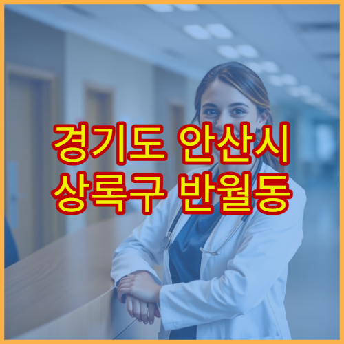 경기도 안산시 상록구 반월동 설날 명절 연휴 당번약국 반월역·반월공단 인근 문 여는 약국 야간 영업시간 안내