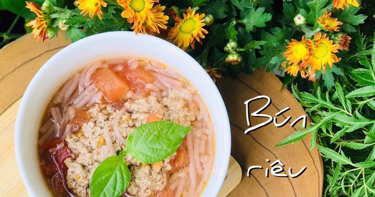 Ăn dặm- bún riêu cua