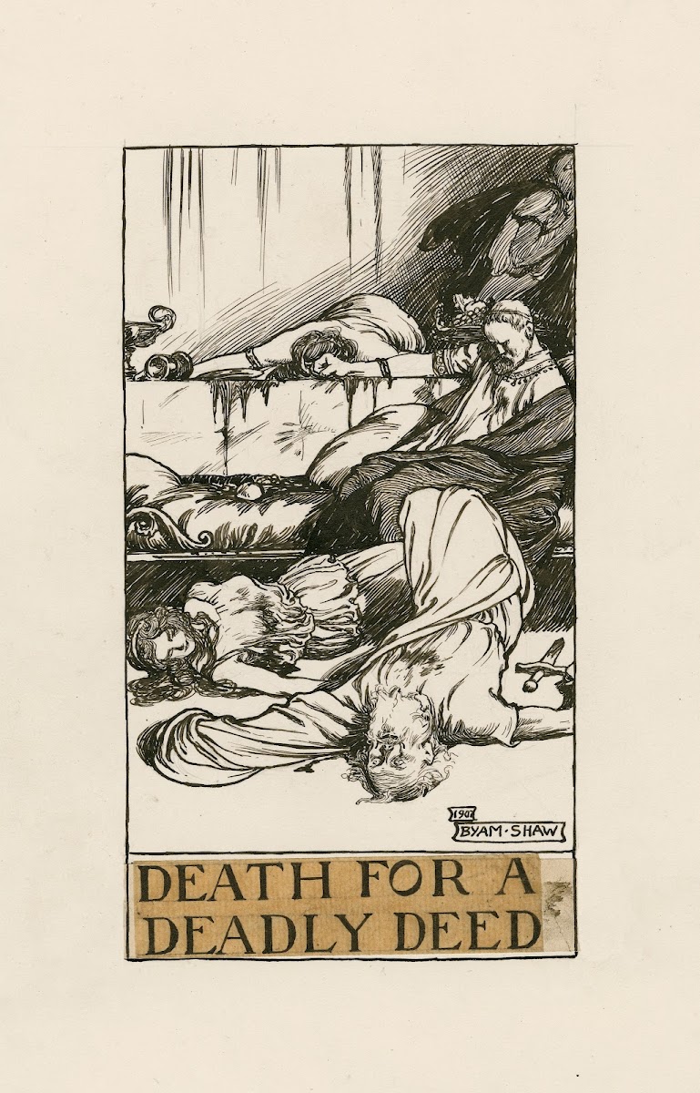 Titus Andronicus Death for a deadly deed Act V Scene III 1900