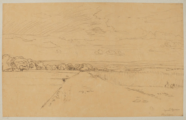 Landscape with a Road near Oberursel 1894   1896