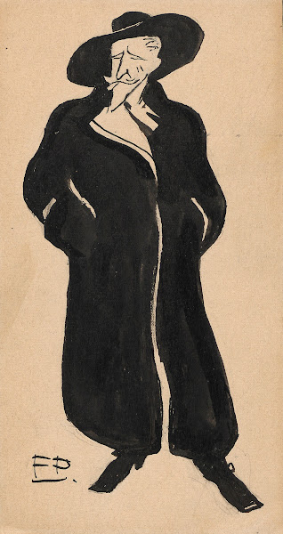 Man In A Coat And Wearing A Hat 1895 1917