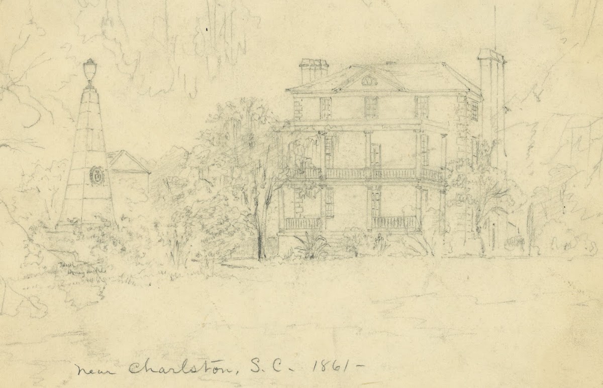 Near Charleston SC 1861 1861