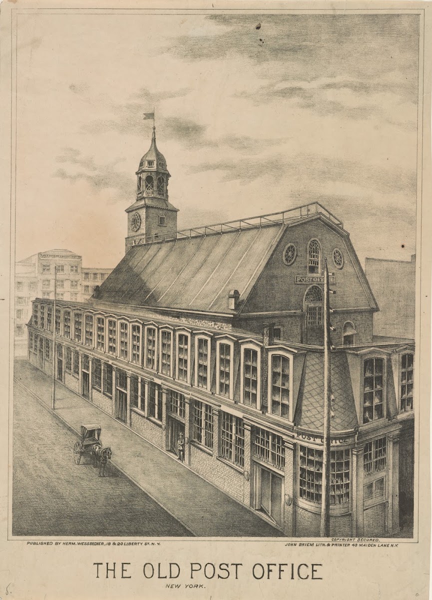 The Old Post Office New York 1877