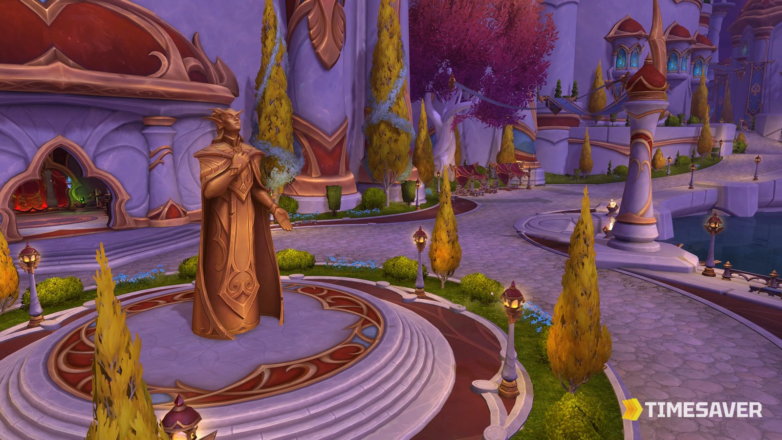 Silvermoon City in Quel'Thalas, the heart of WoW Midnight — the world you'll be re-gearing in when Season 2 and Patch 12.1 arrive.