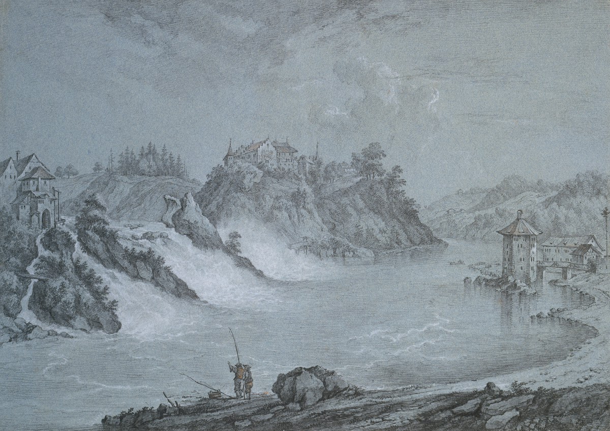 Der Rheinfall bei Schaffhausen ca 1780