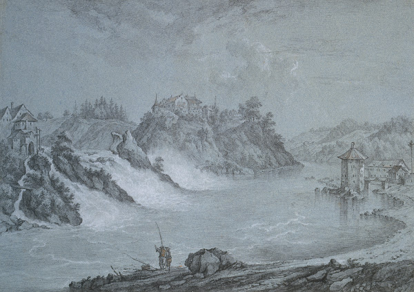 Der Rheinfall bei Schaffhausen ca 1780