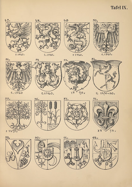 Heraldischer Handbuch Fur Freunde Der Wappenkunst Pl09 1893
